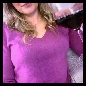 100% cashmere sweater